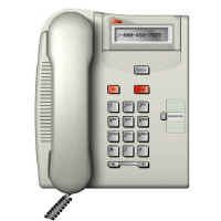 Nortel T7000 Telephone (Platinum)-0