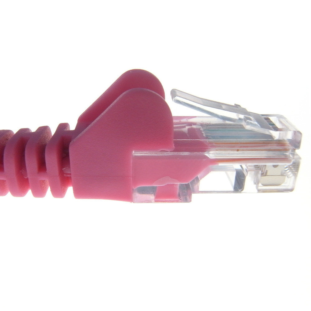 CAT6 3M RJ45-RJ45 LSZH CABLE PINK-6139 CAT6 3M RJ45-RJ45 LSZH CABLE PINK-6139