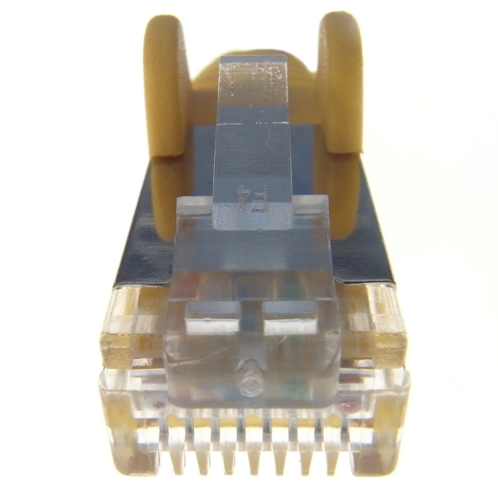 TITAN 0.5M CAT6A PATCH LEAD YELLOW S/STP-6185 TITAN 0.5M CAT6A PATCH LEAD YELLOW S/STP-6185