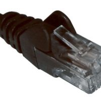 CAT6 PATCH LEAD BLACK 0.5M-0