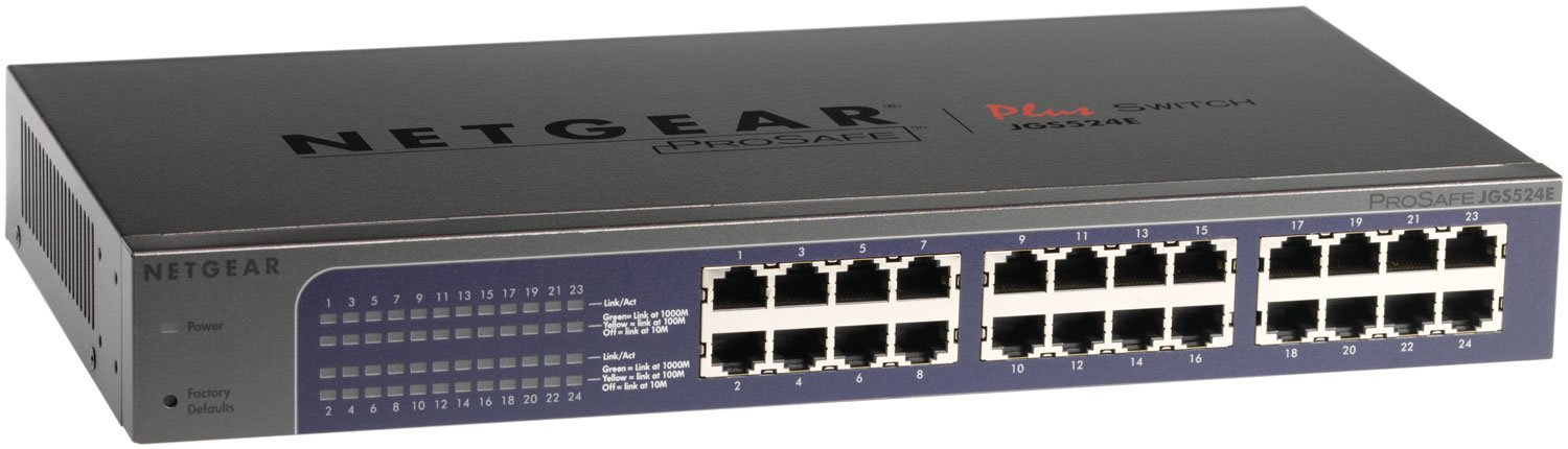 NETGEAR JGS524PE POE+ GIGABIT SWITCH-0 NETGEAR JGS524PE POE+ GIGABIT SWITCH-0