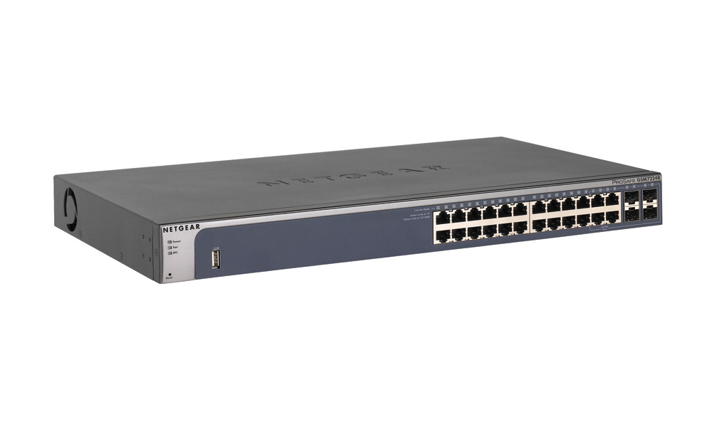 NETGEAR GSM7224 24 PORT L2+ MAN SWITCH-0 NETGEAR GSM7224 24 PORT L2+ MAN SWITCH-0