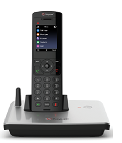 POLYCOM VVX D60 BASE STATION & HANDSET-9363 POLYCOM VVX D60 BASE STATION & HANDSET-9363