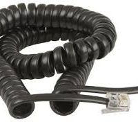 Mitel Handset Curly Cord - 3m-0