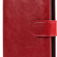 Doro 8035 Red Wallet Case-0